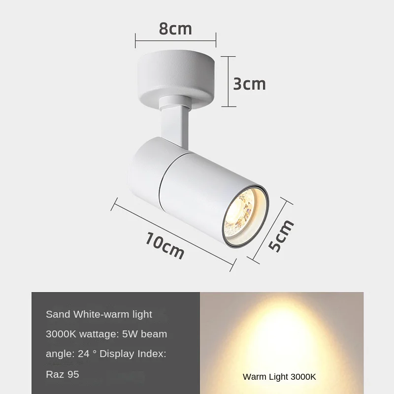 Surface Mounted Spotlight Ceiling Lamp room Living Room Ceiling Lamp Simple  Led - $216.17