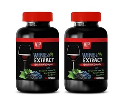brain booster naturals - WINE EXTRACT - anti inflammation vitamins 2B 120CAPS - $26.14