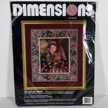 DIMENSIONS 1443 &quot;THE LITTLEST ANGEL&quot; CREWEL EMBROIDERY KIT 1994 USA 14&quot; ... - £27.27 GBP