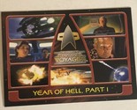 Star Trek Voyager Season 4 Trading Card #81 Year Of Hell Pt1 Kate Mulgrew - £1.57 GBP
