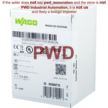 NEW SEALED WAGO 750-891 Controller Modbus TCP, 4th Gen, 2 x Ethernet *US... - $502.62