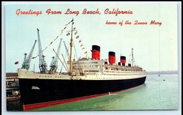 Modern Picture Postcards - (USA - CA - Long Beach) Queen Mary Long Beach Mode... - £4.01 GBP