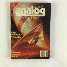 October 1984 Analog Science Fiction Fact Magazine Eric Vinicoff Windrider George - £7.82 GBP