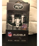 New York &quot;JETS&quot; Earbuds w/Microphone NFL  Bass Driven  - £6.20 GBP