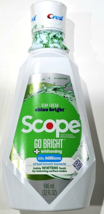 Scope Stay Fresh Shine Bright Go Bright Plus Whitening Teeth Mouthwash 32oz - £17.20 GBP