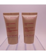 LOT OF 2 Clarins Nutri Lumiere Jour Nourishing Revitalizing DAY Cream .5... - $14.84