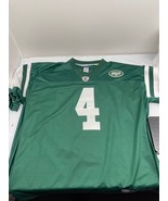 NFL Brett Farve New York Jets Green Football Jersey #4 On Field Size 2XL - $910.70 MXN