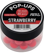 Bait Nerd 40pcs, 10mm, Strawberry Natural Premium Floating Pop-Up Boilie... - $21.47