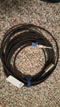 XLR Female to TRS Male 1/4&quot; Microphone Cable 6ft - £4.73 GBP