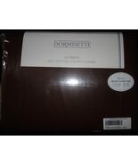 DORMISETTE GERMAN LUXURY Cotton FLANNEL 3PC QUEEN DUVET COVER SET chocol... - $2,157.18 MXN