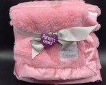 Parent&#39;s Choice Baby Blanket Little Dreamer Satin Trim Pink Walmart - £55.63 GBP