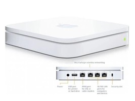 Apple A1354 Airport Extreme Router 802.11n Base Station 4th Generation B... - £20.97 GBP