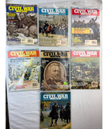 Lot of 7 Issues 1990s Civil War Times Illustrated Magazines - $23.75