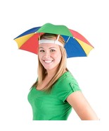UMBRELLA HAT CAP -Rain Sun Shade Sports Beach Fishing  Kids Adults Hands... - $8.91