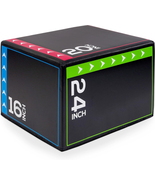 3-In-1 Foam Plyometric Jump Box for Home Gym with Multiple Height Option... - $2,428.47 MXN 3-In-1 Foam Plyometric Jump Box for Home Gym with Multiple Height Option... - $2,428.47 MXN