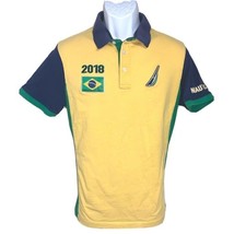 Nautica Brasil Mens Medium Brazil Slim Fit Polo Shirt - £21.98 GBP