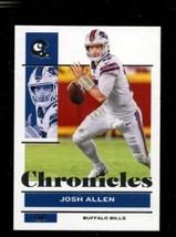 2021 Panini Chronicles #10 Josh Allen Nmmt Bills - £4.60 GBP