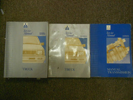 1992 1993 Mitsubishi Camion Service Réparation Atelier Manuel 3 Volume Set Usine - £58.71 GBP