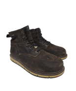 KEEN MENS SAN JOSE 6" WP ALUMINUM TOE Work Boots CASCADE BROWN/BLACK Siz... - $104.49