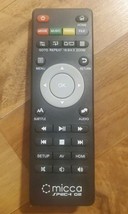 Micca Speck G2 Ultra-Portable Media Player GENUINE Remote Control Tested... - $18.80