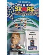 MICRO STARS TROY AIKMAN NFL DALLAS COWBOYS FIGURE - £7.19 GBP