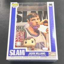 Jason Williams Signed NBA COVER SLAM Funko Pop JSA Sacramento Kings Autographed - £240.54 GBP