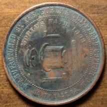 1891 North East Pennsylvania PA Eureka Tempered Copper Co. World&#39;s Fair ... - $65.28