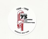 UA Local 73 Oswego New York PLUMBERS &amp; STEAMFITTERS retro Sticker 2.5" - $4.00