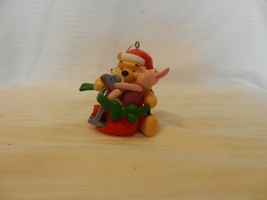 Winnie The Pooh &amp; Piglet Disney Character Christmas Ornament from 1987 - $20.00