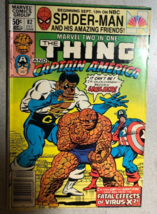 MARVEL TWO-IN-ONE #82 Thing &amp; Captain America (1981) Marvel Comics VG+ - £11.07 GBP