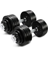 Yes4All Adjustable Dumbbells - 105 lb Dumbbell Weights (Pair) - £274.17 GBP