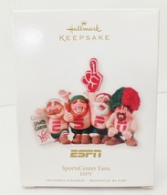 Hallmark 2008 Espn Sportscenter Fans Christmas Ornament In Box Collectible - £7.59 GBP