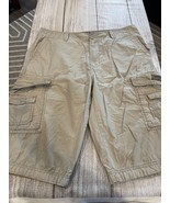 Unionbay Cargo Shorts Khaki 15”Inseam Cotton Men’s 36 - $25.00