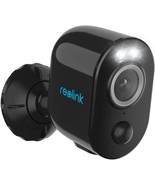 Reolink Argus 3 Pro, 5Mp Wireless Security Camera Outdoor Battery, Black - $90.96