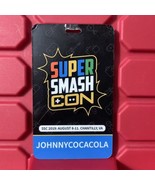Super Smash Con Convention JohnnyCocaCola Lanyard Pass Chantilly Virgini... - $24.54 CAD