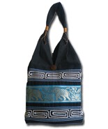 Shoulder bag - elephant Thailand handbag bag cotton 30 x27 x 10 cm TA51 ... - $19.99