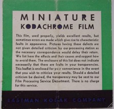 Vintage Miniature Kodachrome Film 1950s - $3.99