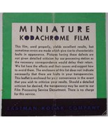 Vintage Miniature Kodachrome Film 1950s - $5.45 CAD