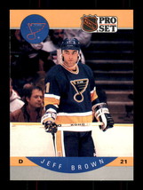 1990-91 Pro Set #260 Jeff Brown St. Louis Blues - £1.45 GBP