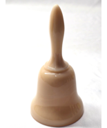 Vintage WESTMORELAND 5.2&quot; Glass Bell - Almond Cream Swiss Mocha Color No... - $10.98