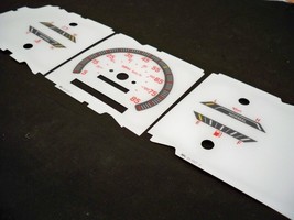 Fits 1988-1992 Ford Ranger No RPM Tachometer White Face Glow Through Gau... - $695.33 MXN