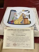 KNOWLES PLATE THE STORY OF CHRISTMAS SERIES - THE ANNUNCIATION - BY EVE ... - $24.99