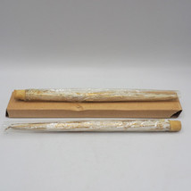 Pair of Handpainted Taper Candles made in Japan - £27.96 GBP