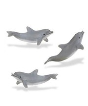3 Toy Dolphin Porpoise Game Pcs SL340622 Micro-mini Doll House Shoppe Miniature - £3.56 GBP