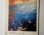 In Wildness Is Preservation of the World: Henry David Thoreau by Eliot P... - £7.17 GBP