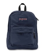 JanSport SuperBreak One Backpack - Lightweight School Bookbag Navy - £41.00 GBP