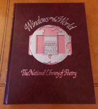 Windows On The World The National Library Of Poetry Book 1990 Hardcover ... - $35.00