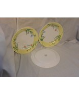 3 ea Corelle Sun Garden 7&quot; Dessert Plates - £3.95 GBP