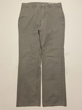 Bonobos 34 x 32 Light Gray 100% Cotton Casual Washed Chino Pants - $28.99