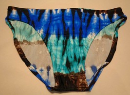 Island Escape Size 8 SHAPER PANT Aqua New Women&#39;s Lined Bikini Bottom - £45.94 GBP